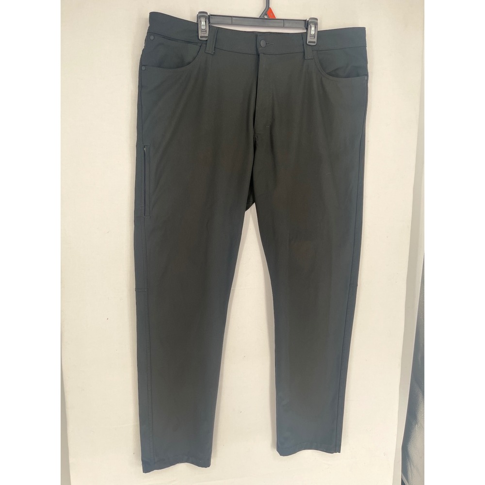 Wrangler All Terrain Gear ATG Mens Black Outdoor Performance Pants Size 40x30